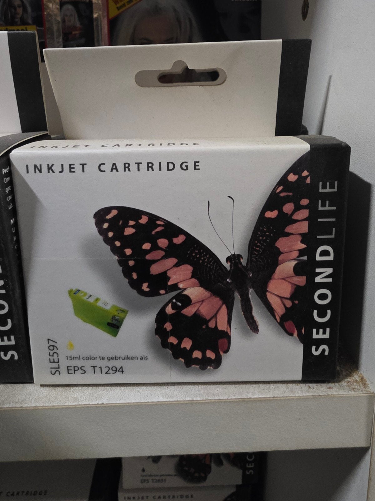 Secondlife Inktcartridge SLE597 (vervangt EPS T1294), Computers en Software, Info@secondlife.com, Onbekend, Nieuw, Ophalen of Verzenden