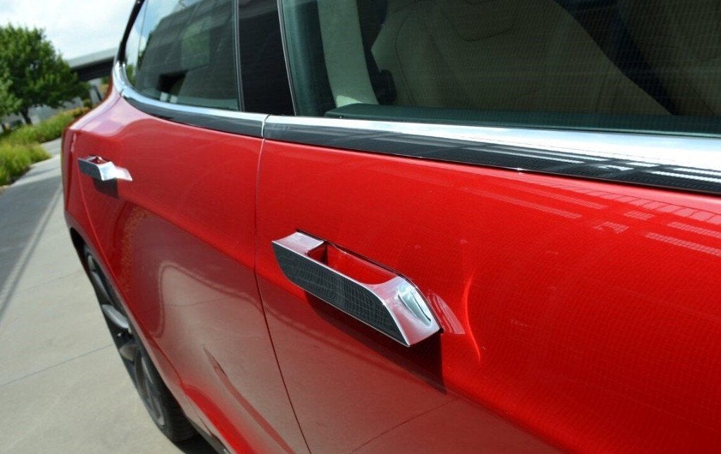 TESLA MODEL S - HANDGREEPEN generatie 1 GEBRUIKT, Auto-onderdelen, Interieur en Bekleding, Ophalen of Verzenden, Gebruikt, Overige automerken