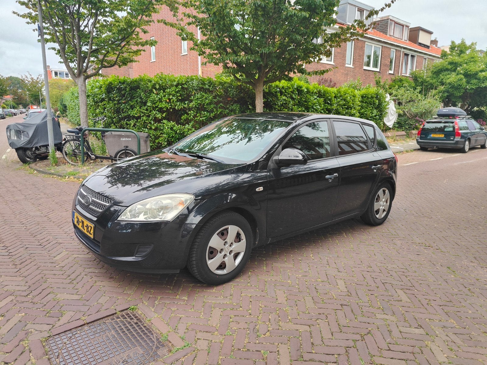 Goed Rijdende Kia Ceed 2007 op LPG. Airco, Auto's, Voorwielaandrijving, Stof, 4 cilinders, 1396 cc