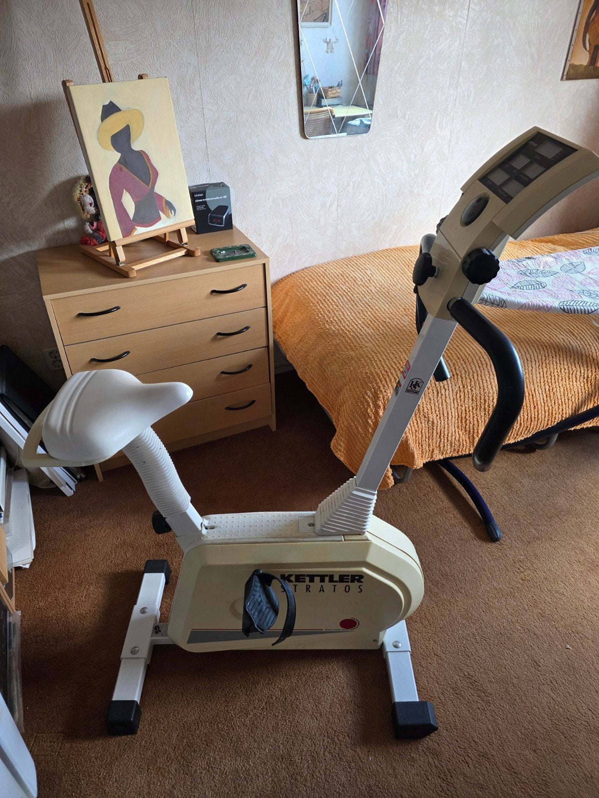 Kettler Stratos hometrainer, Ophalen, Gebruikt, Benen, Hometrainer
