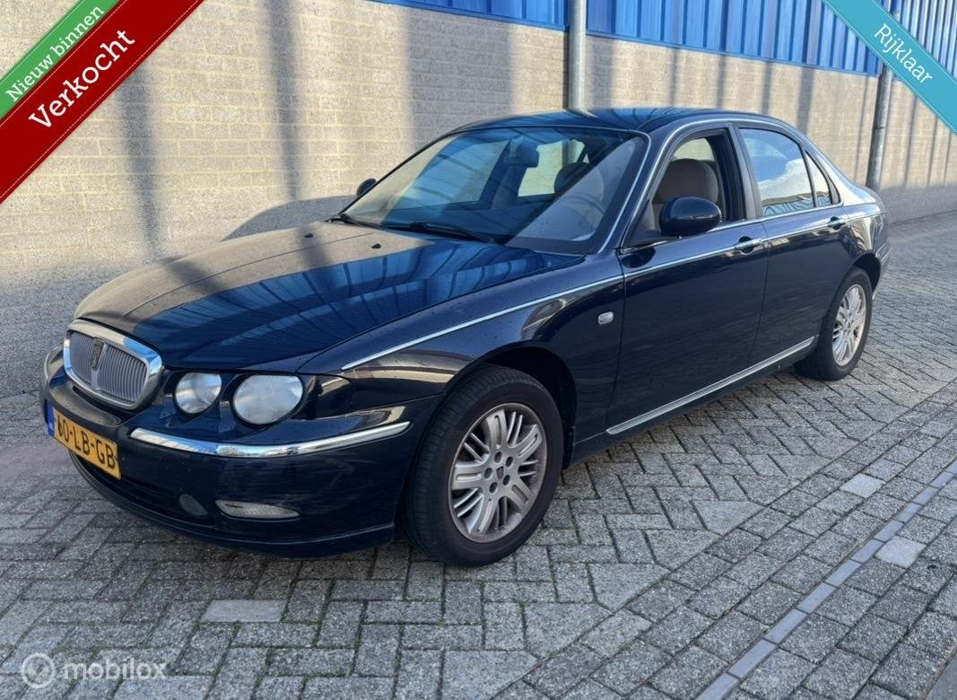 Rover 75 1.8 Business Edition|Koopje|Airco|Trekhaak|, Auto's, Gebruikt, 4 cilinders, Blauw, 1796 cc