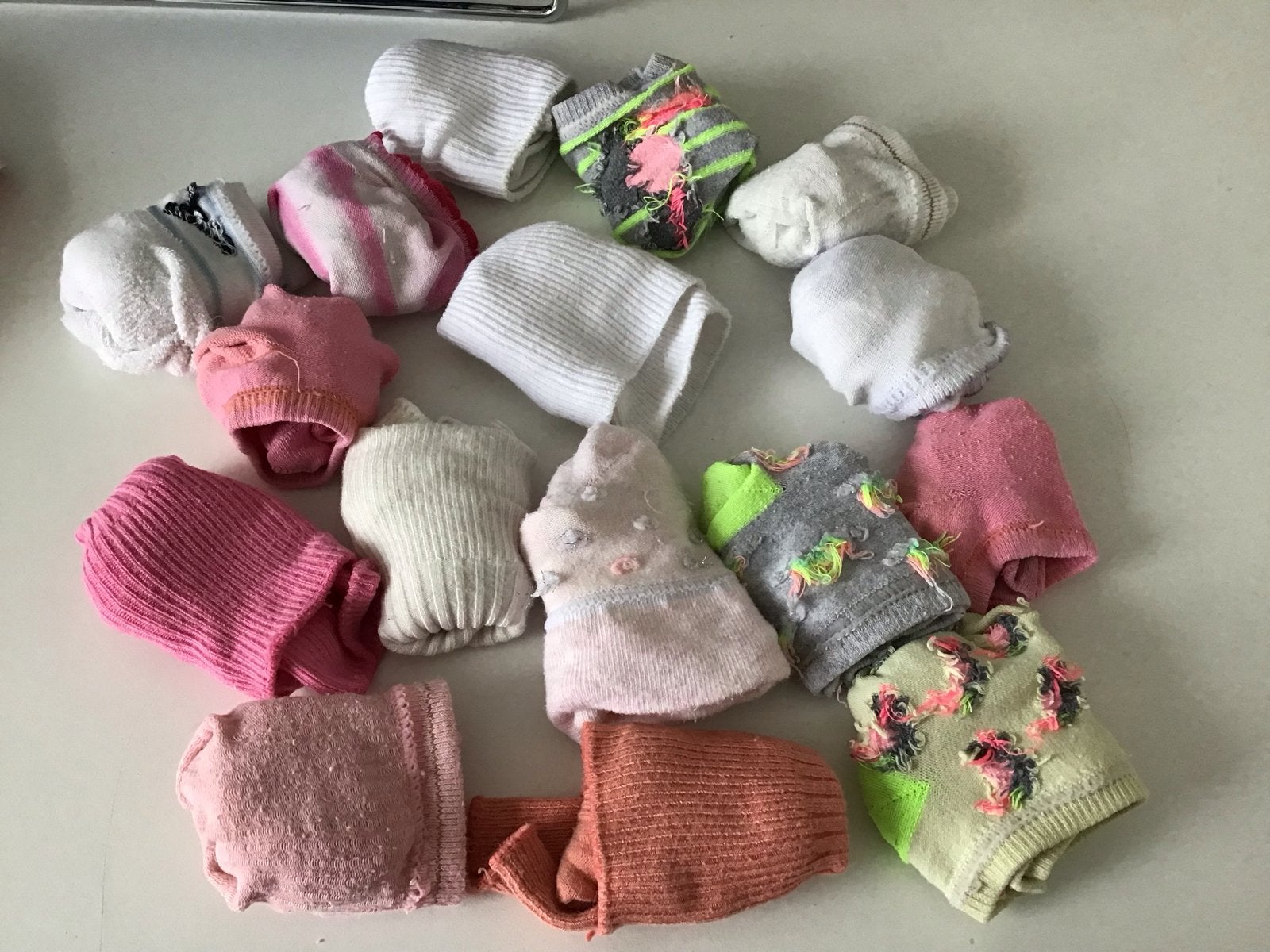 Diverse kindersokken - Meisje,allemaal voor 2,95 euro, Ophalen of Verzenden, Gebruikt, Meisje, Sokken