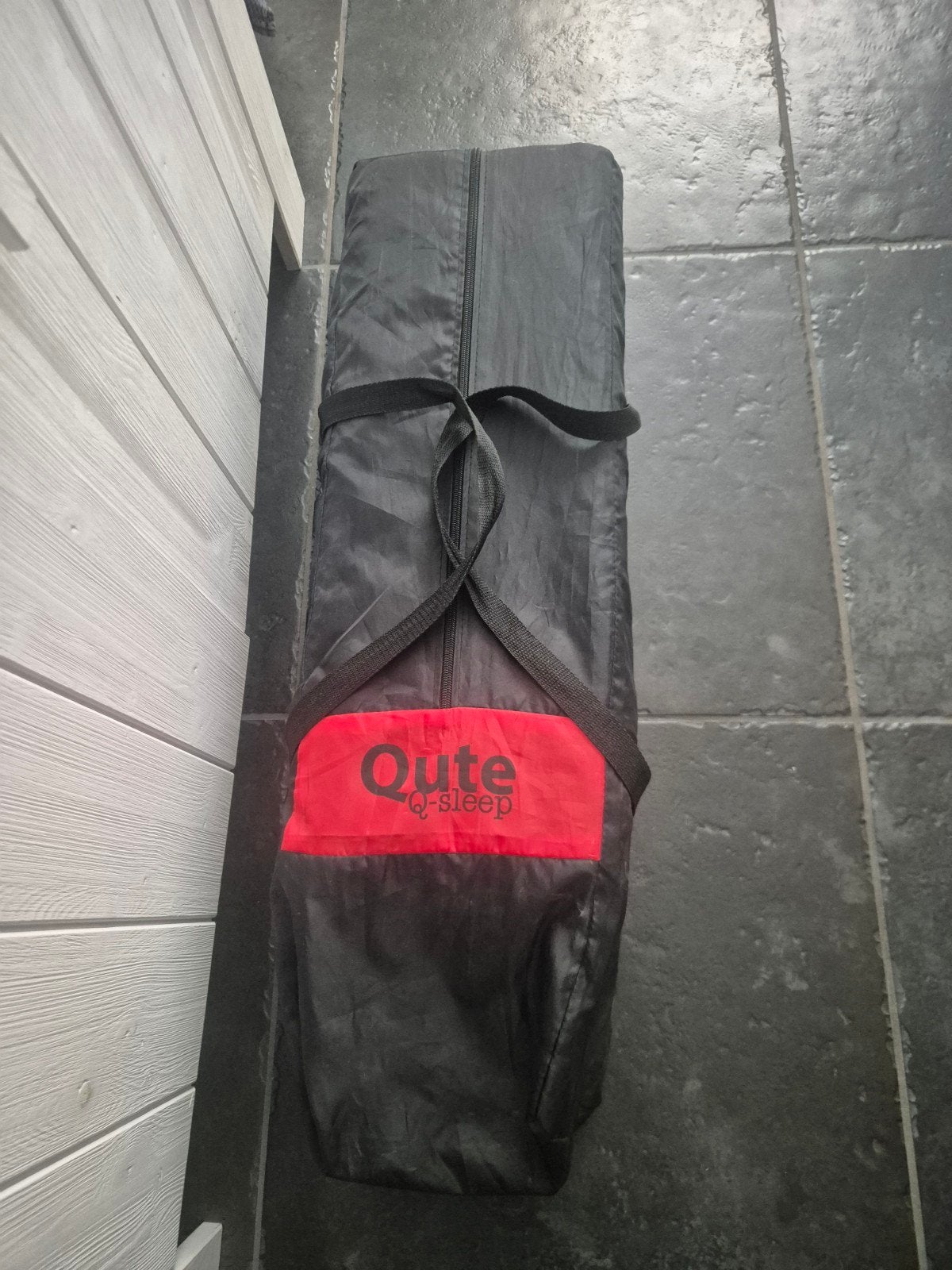 Qute Q-sleep Reisbedje met matras, Kinderen en Baby's, Ophalen, Zo goed als nieuw, Reisbedje
