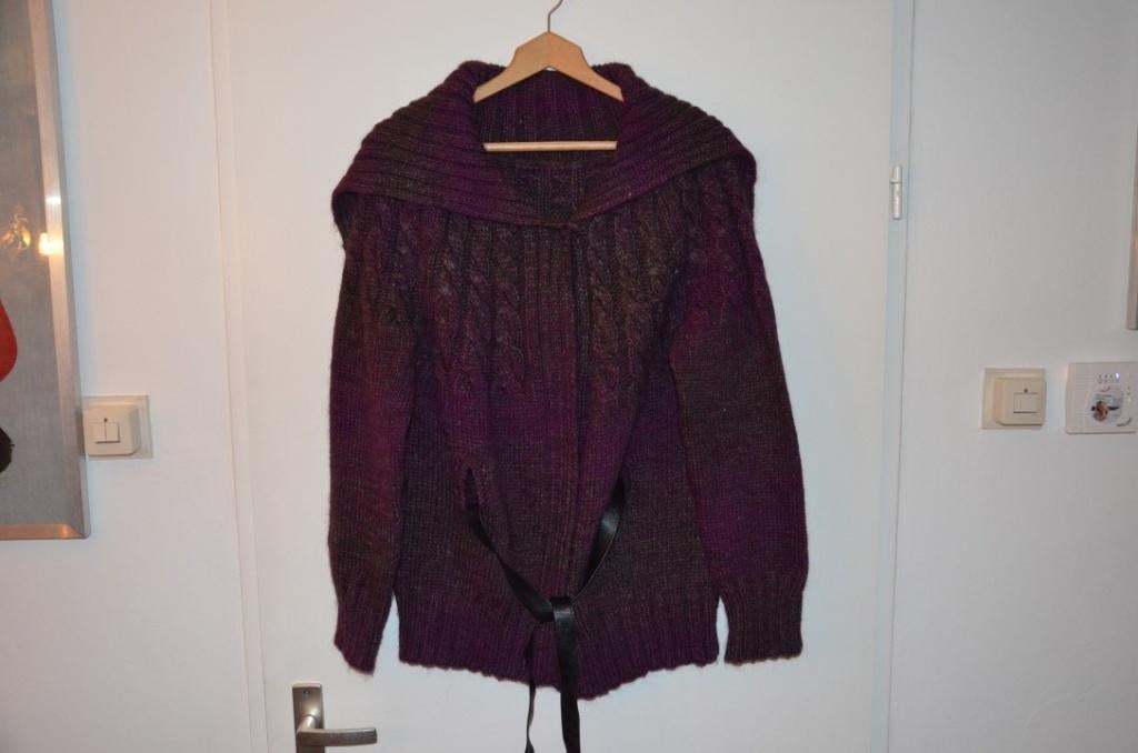 prachtig nieuw wollen vest maat XL, nieuw 149.95, Paars, Maat 46/48 (XL) of groter, Nieuw, Ophalen of Verzenden