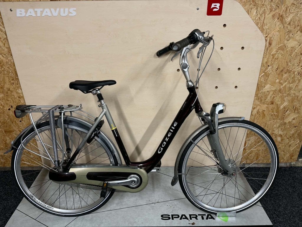 Gazelle Furore 54 cm 8 versnellingen, Ophalen, Versnellingen, Gazelle, Trommelrem