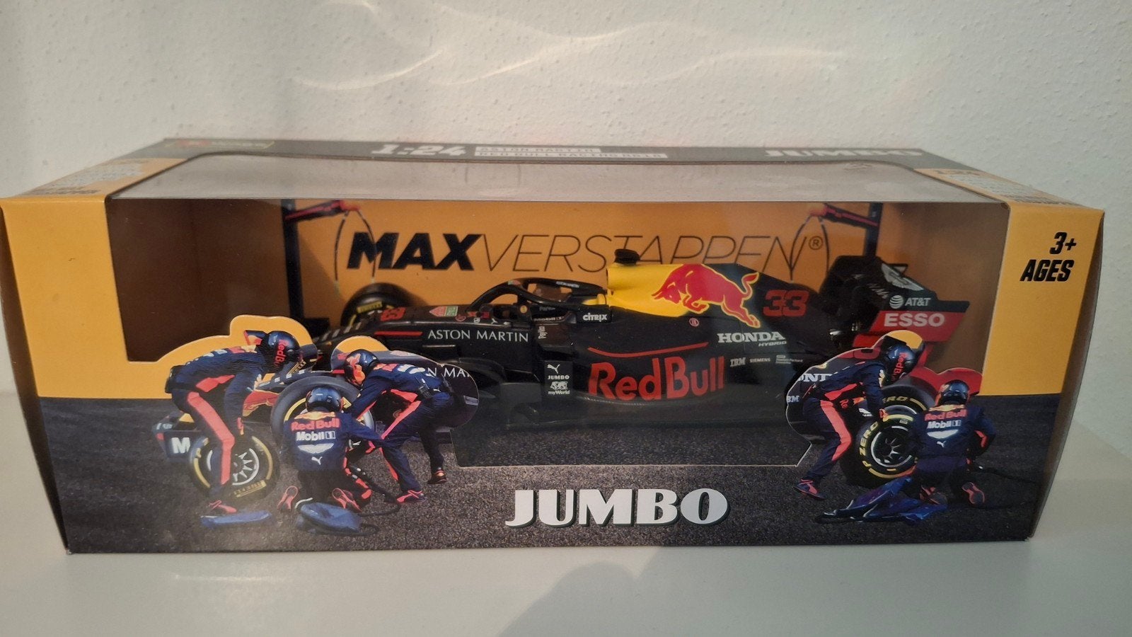Max Verstappen 1:24 Modelauto Red Bull Racing RB16, Ophalen of Verzenden