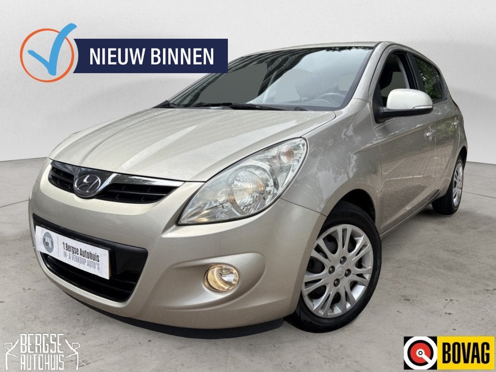 Hyundai i20 1.2i i-Motion 2011 Airco Elek. Ramen Nap, Auto's, 945 kg, Euro 5, 450 kg, Gebruikt
