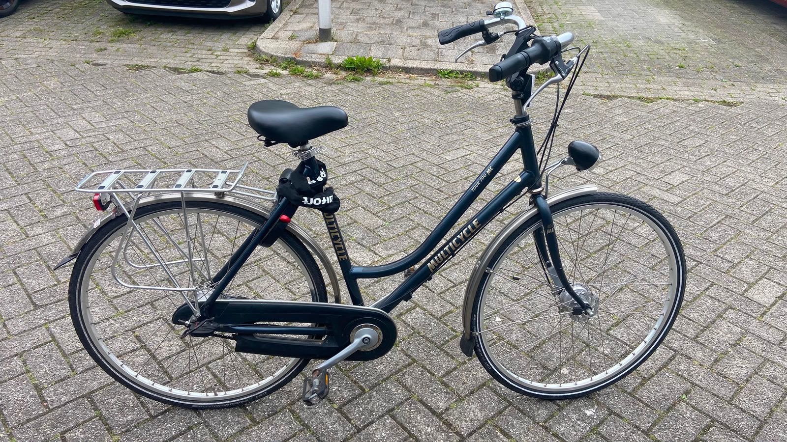 Heren fiets met slot zgan!!, Fietsen en Brommers, Ophalen of Verzenden, Zo goed als nieuw, Overige merken