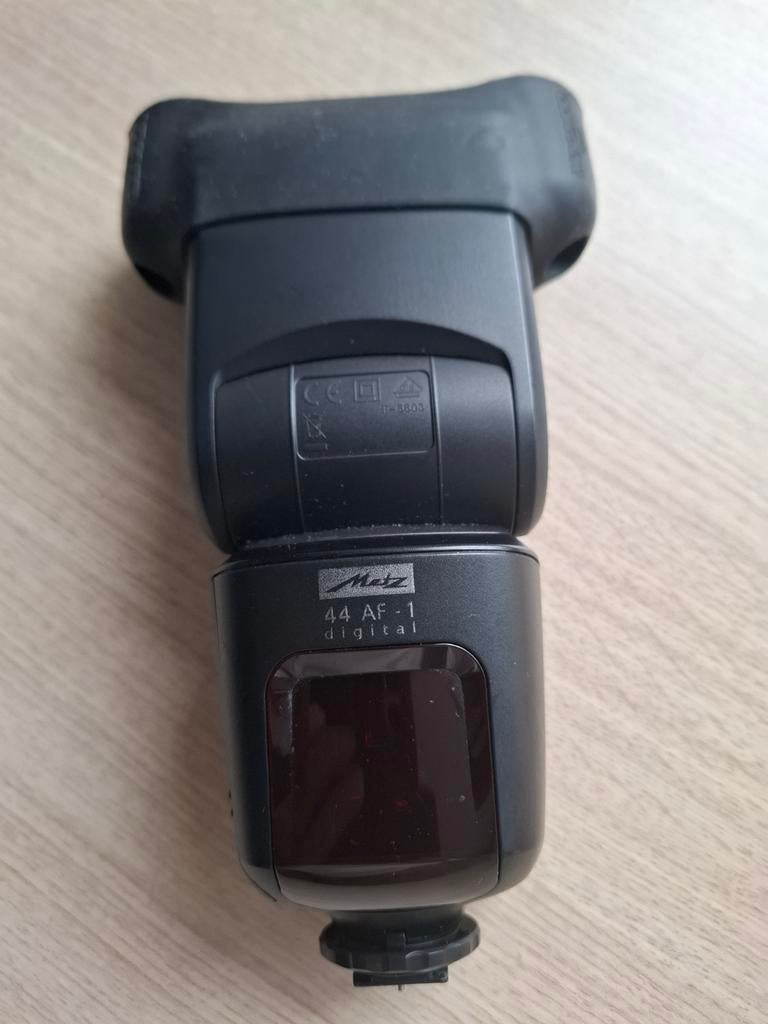 Metz 44 AF-1 Digital flitser voor Olympus, Audio, Tv en Foto, Fotografie | Flitsers, Zo goed als nieuw, Metz, Kantelbaar, Ophalen of Verzenden