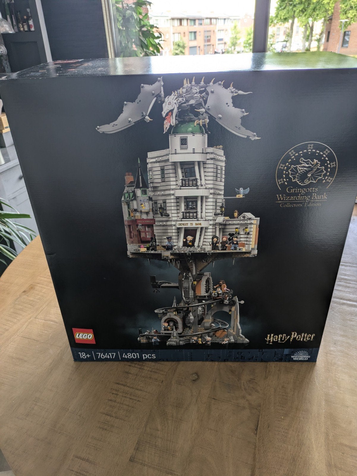 LEGO Harry Potter Gringotts Wizarding Bank 76417 Nieuw, Lego, Ophalen of Verzenden, Complete set, Ongeopend/sealed