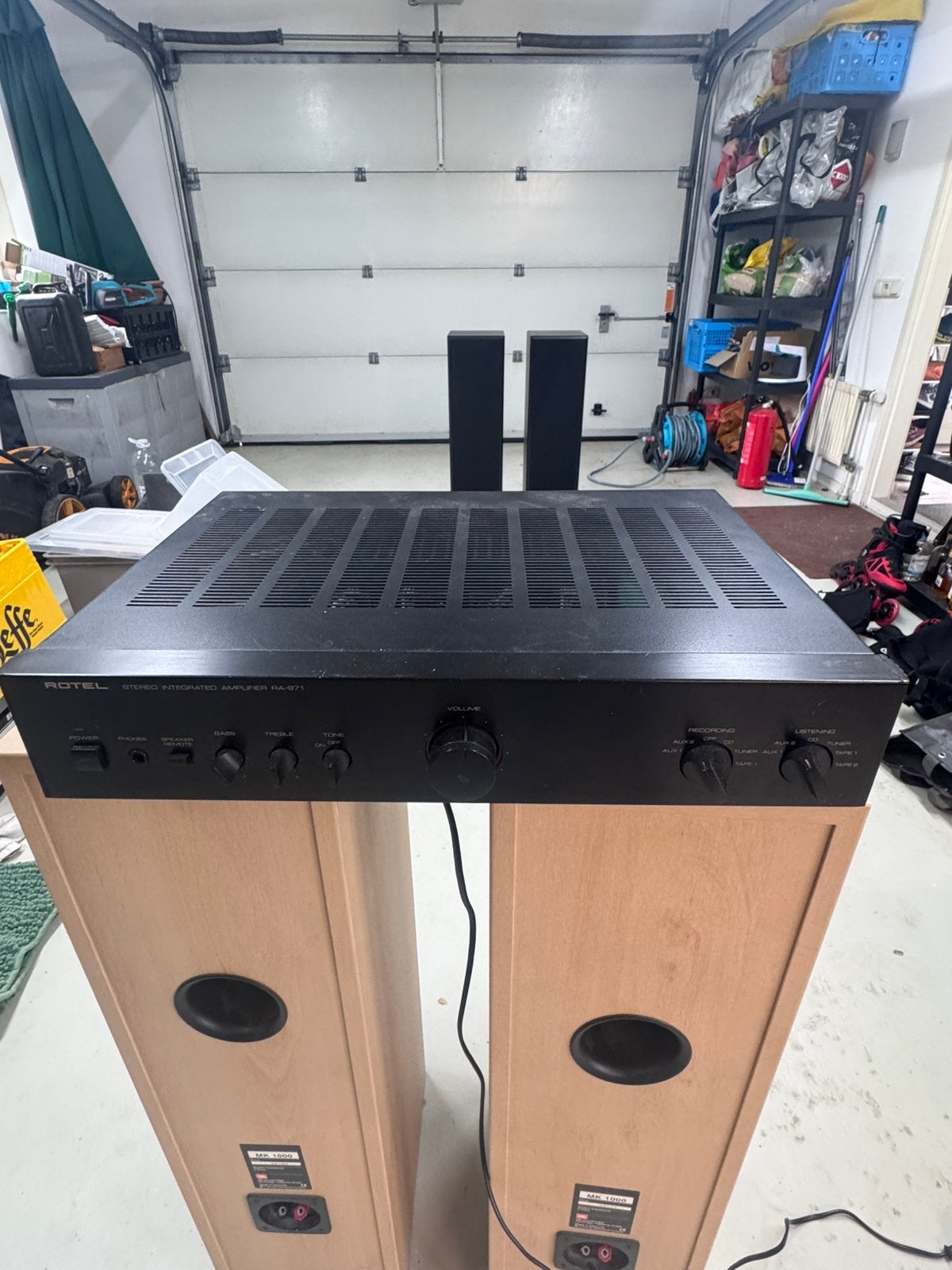 Rotel RA-971 Stereo Geïntegreerde Versterker, Ophalen, Gebruikt, Stereo, Overige merken