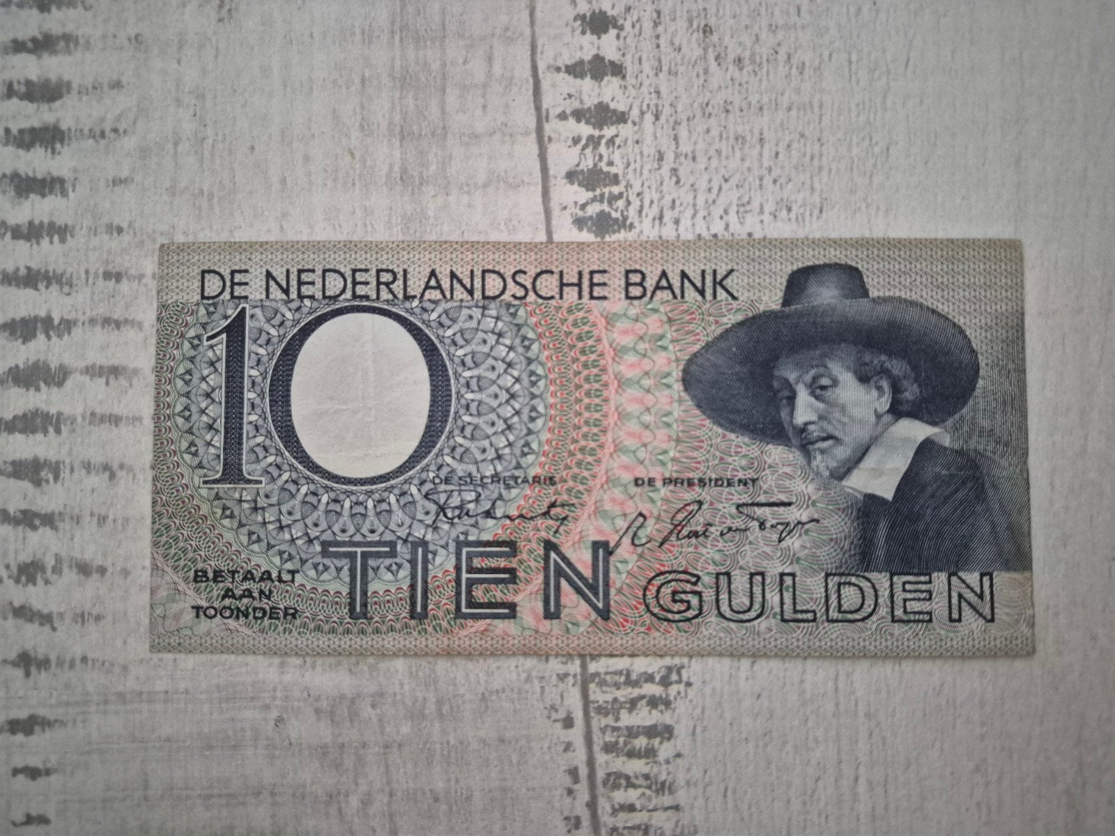 Zeldzaam 10 Gulden biljet uit 1943 - De Nederlandse Bank, Ophalen of Verzenden, 10 gulden, Los biljet