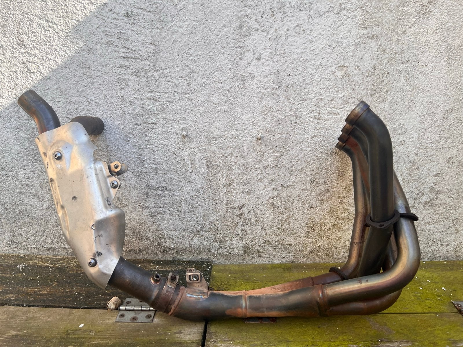 Yamaha R1 2009-2014 RN22 originele voorbochten +katvervanger, Ophalen of Verzenden, Gebruikt
