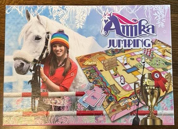 Amika jumping bordspel, Vijf spelers of meer, Ophalen of Verzenden, Nieuw
