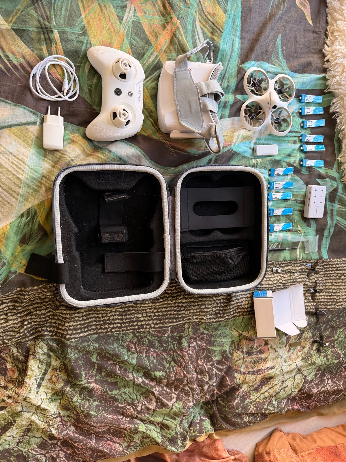 Betafpv Cetus X FPV Drone Kit - Zo goed als nieuw met 11 acc, Basiskwaliteit, Minder dan 100 meter, Ophalen of Verzenden, Minder dan 250 gram