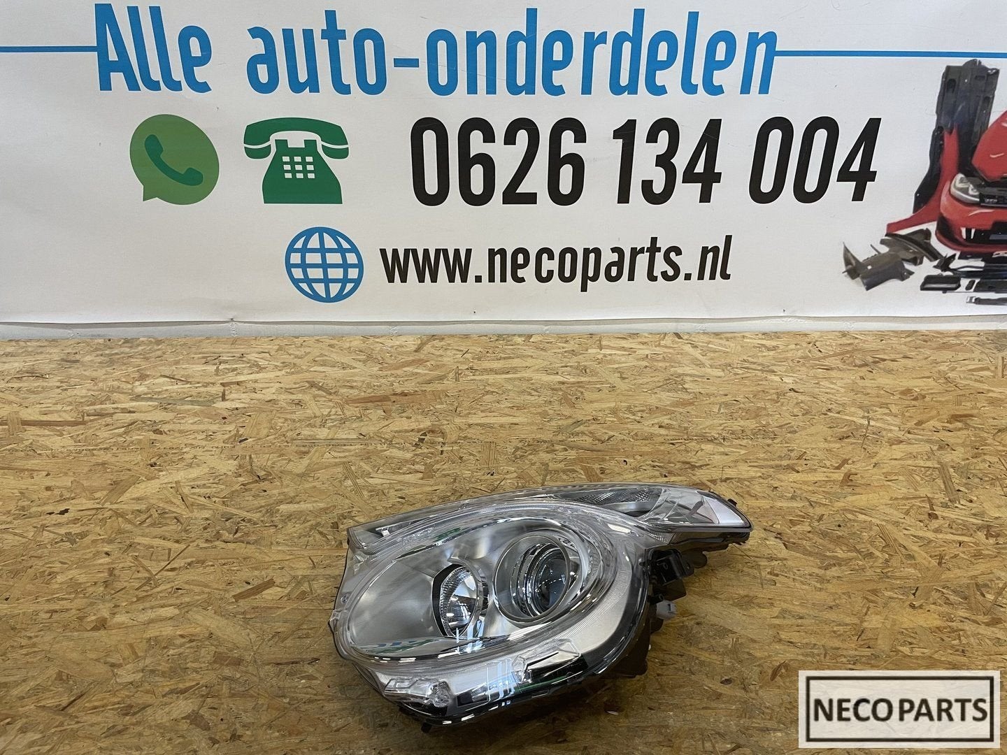 CITROEN C1 KOPLAMP LINKS ORIGINEEL 90026272, Auto-onderdelen, Verlichting, Gebruikt, -, -, Ophalen of Verzenden