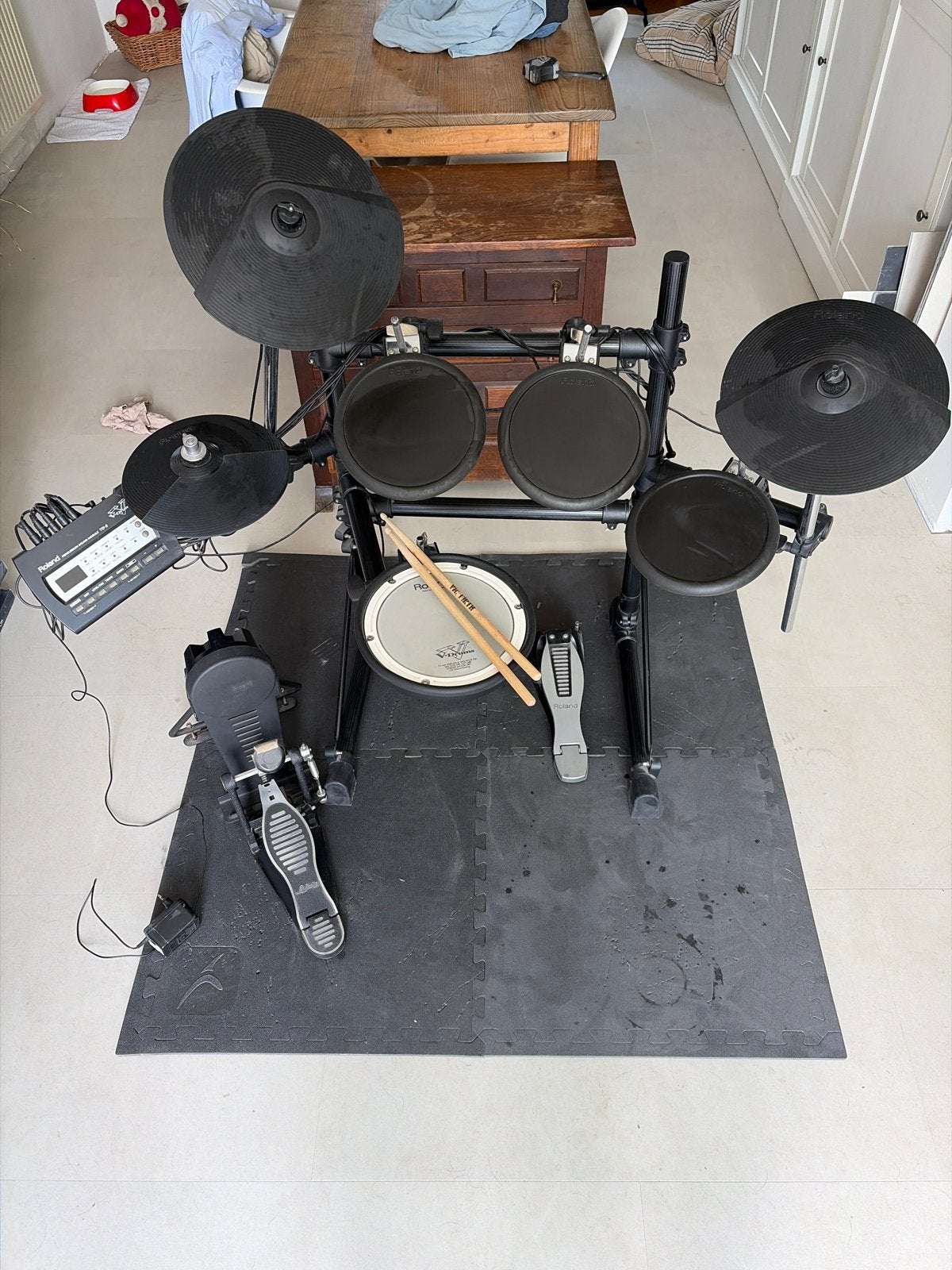 Roland V-Drums TD-3 Elektronisch Drumstel, Ophalen, Gebruikt, Roland, Elektronisch