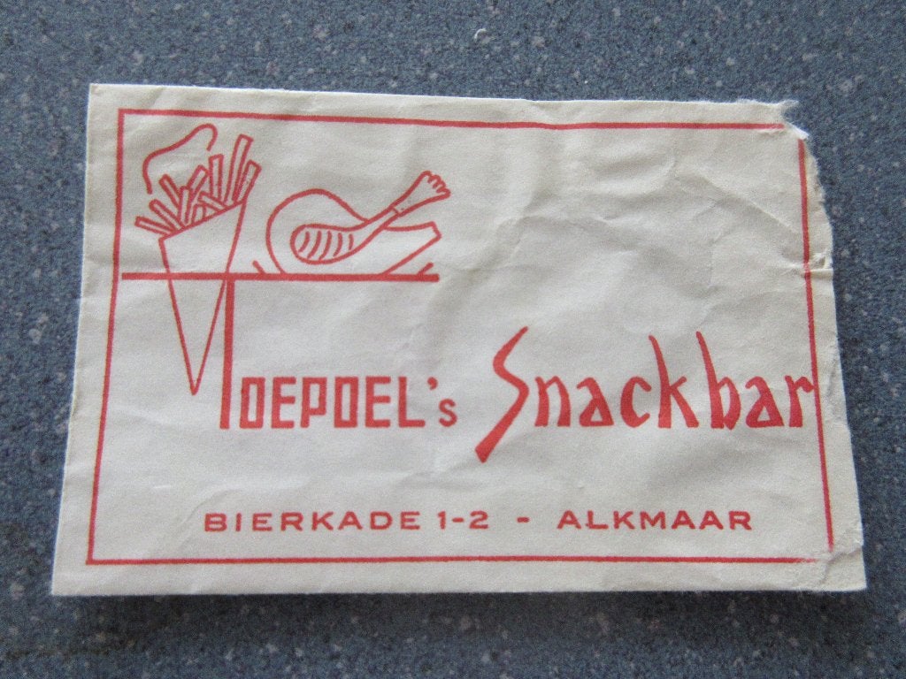 Alkmaar, Toeppoel's Snackbar, Verzenden, Nederland
