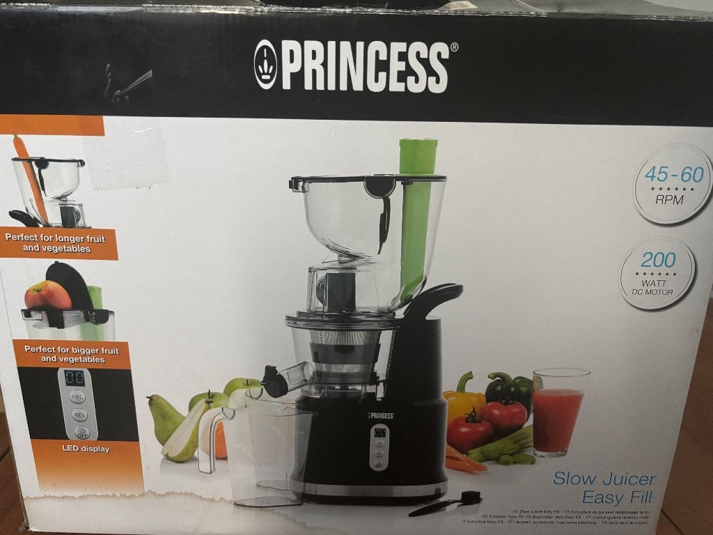 princess Juicer Easy, Ophalen