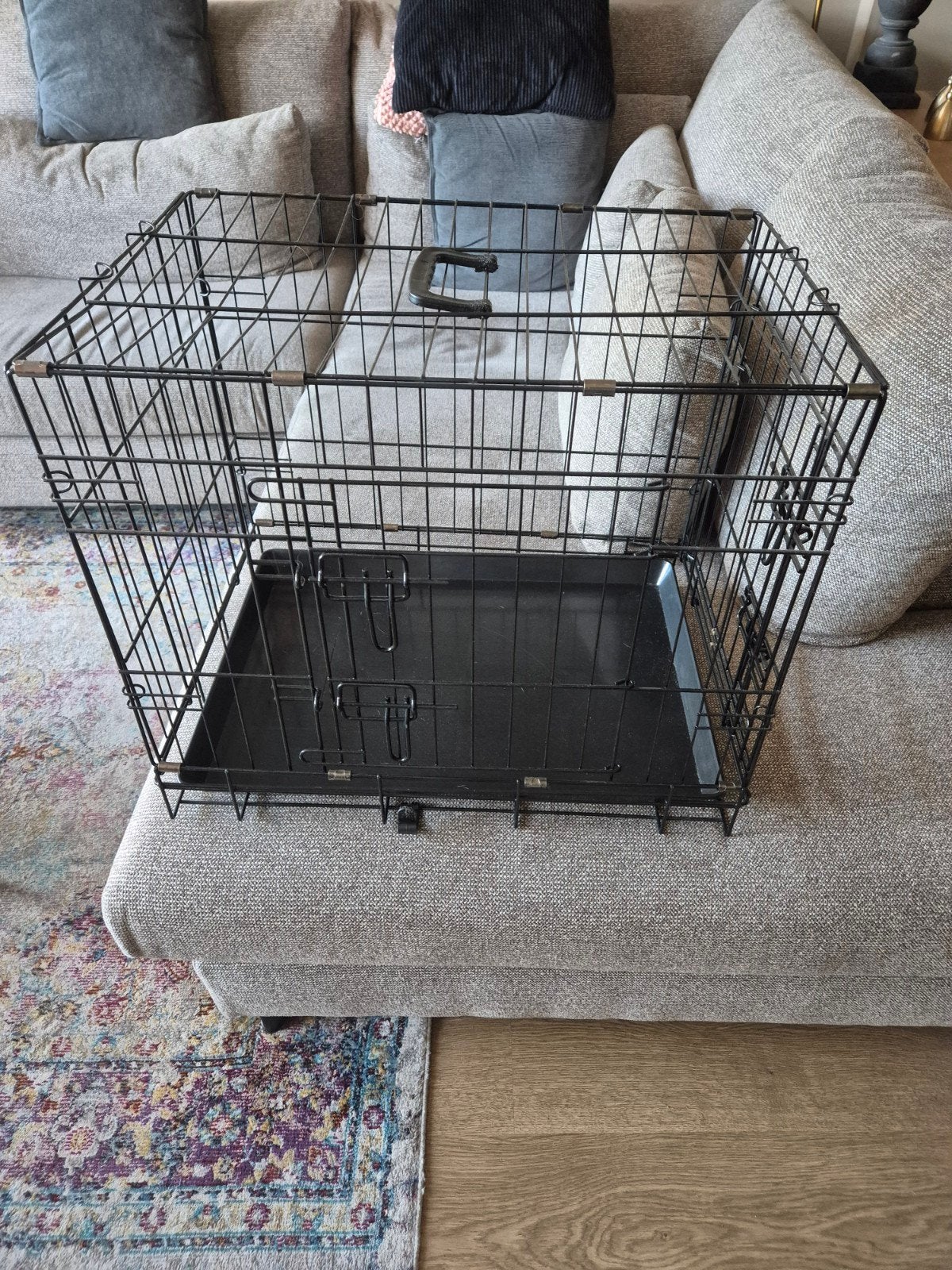 hondenbench kleine hond, Dieren en Toebehoren, Ophalen, Gebruikt