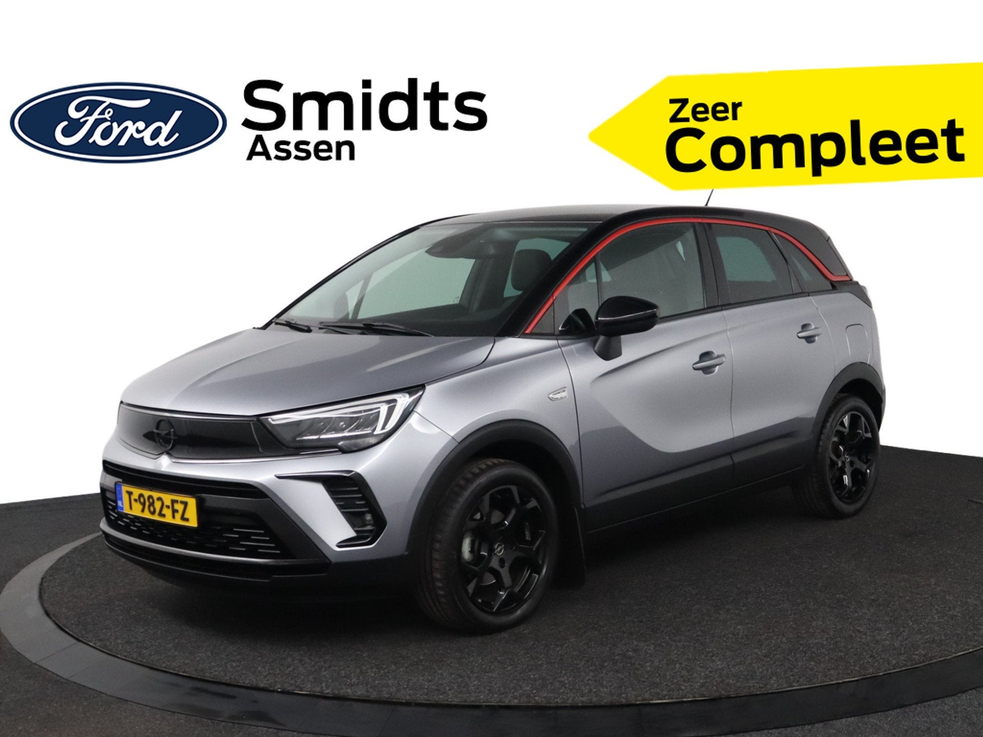 Opel Crossland 1.2 Turbo GS Line (bj 2022), Voorwielaandrijving, Gebruikt, 1199 cc, Bedrijf