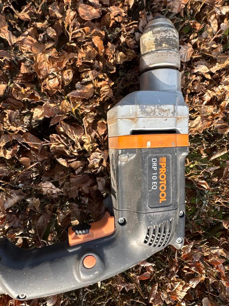 Protool DRP 10 EQ Boormachine - Gebruikt, Doe-het-zelf en Verbouw, Gereedschap | Boormachines, Boormachine, Gebruikt, Variabele snelheid