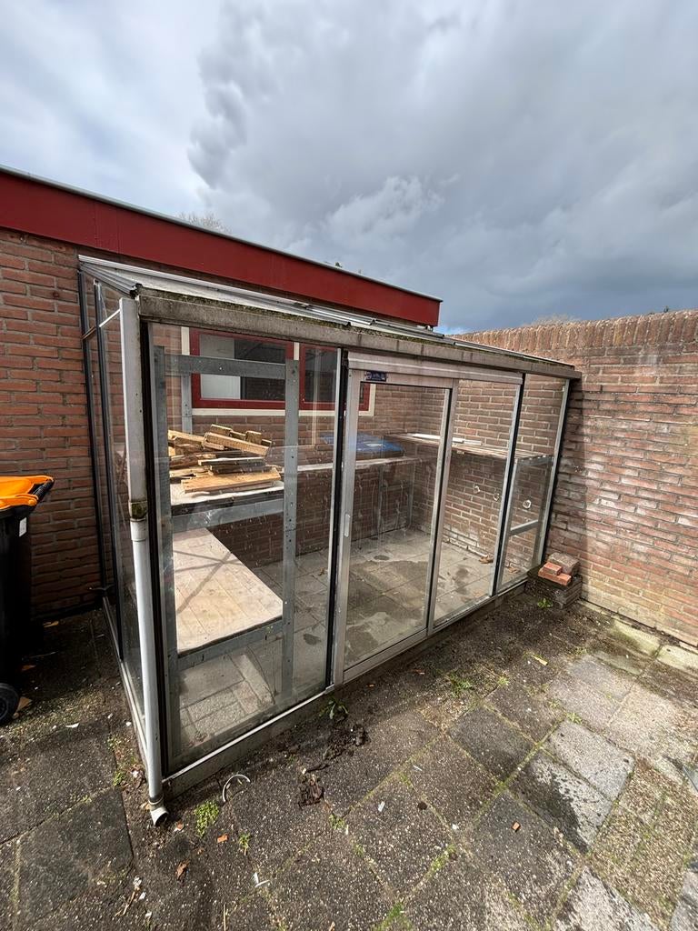 Muurkas /  Tuinkas, Tuin en Terras, Ophalen, Gebruikt, Muurkas, Glas
