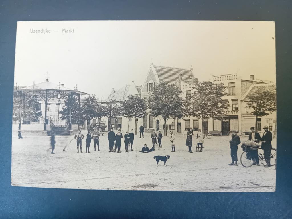 Ansichtkaart IJzendijke, Ophalen of Verzenden