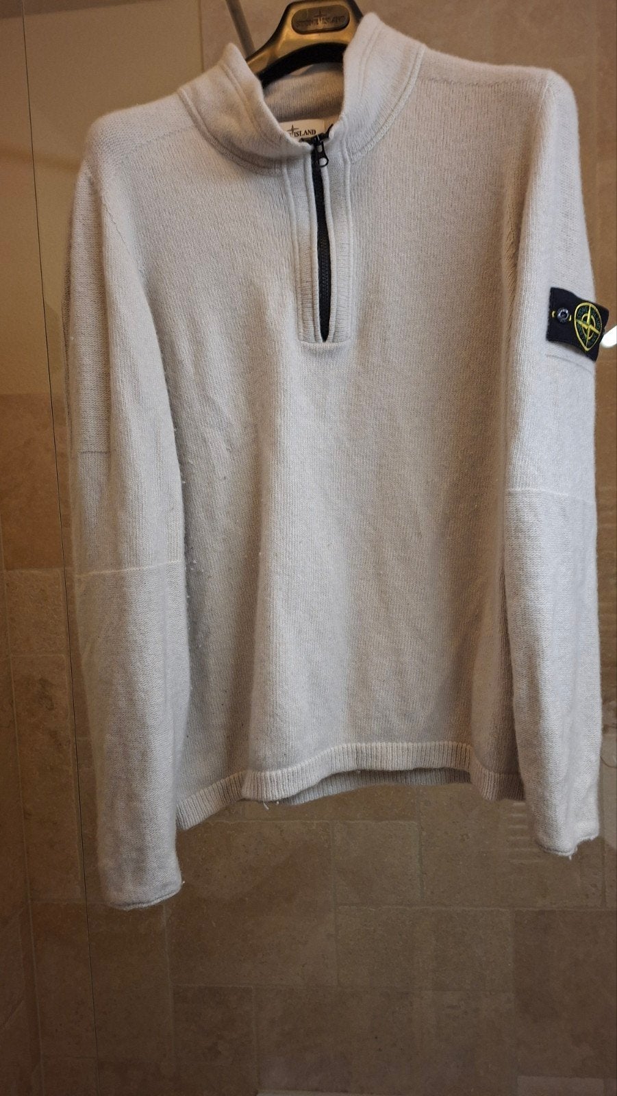 Stone Island Sweater XXL, Beige, Overige maten, Ophalen of Verzenden, Stone Island