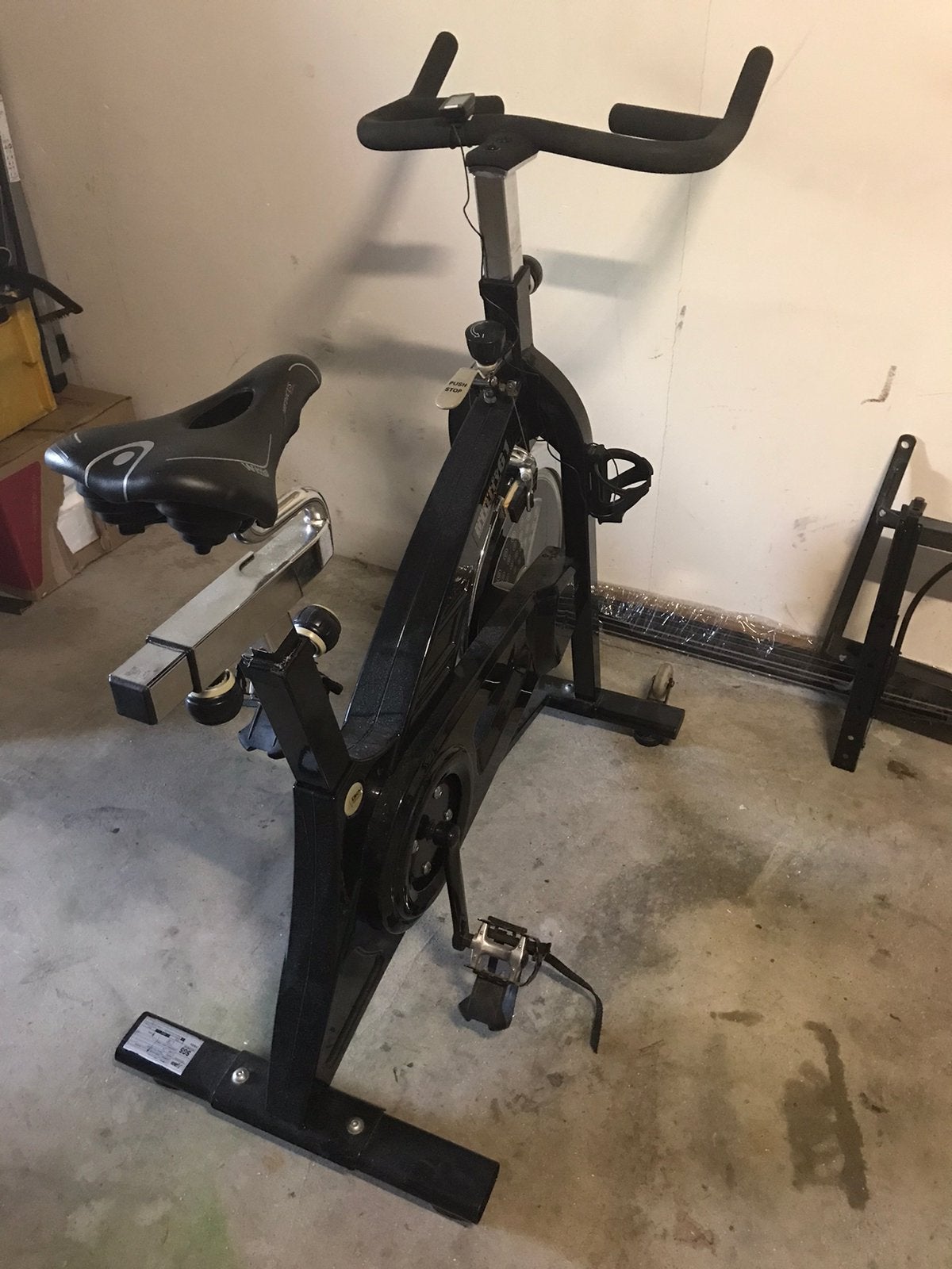Spinfiets van DKN te koop, Ophalen, Overige materialen, Gebruikt, Spinningfiets