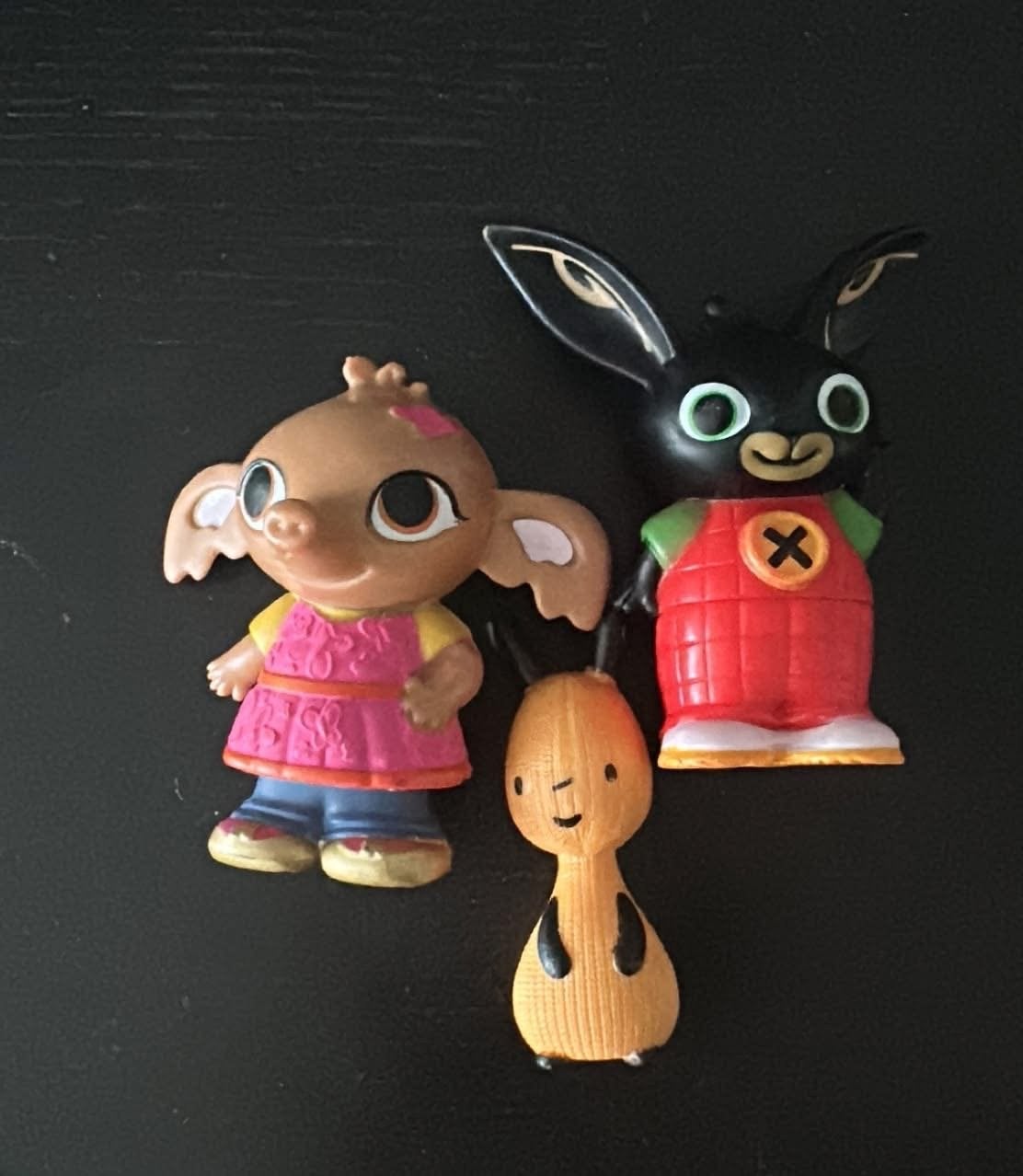 Bing poppetjes set: Bing, Flop en Sula figuren, Ophalen of Verzenden, Zo goed als nieuw