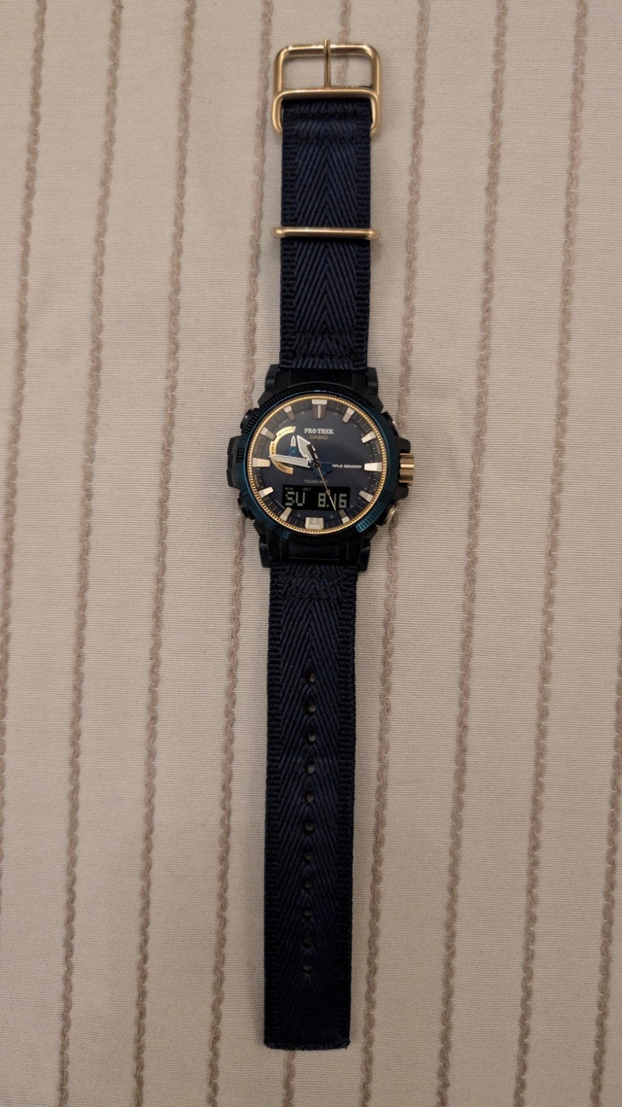 Casio ProTrek PRW-61SS-2 Sky & Sea 50th Anniversary Full Set, Sieraden, Tassen en Uiterlijk, Horloges | Heren, Polshorloge, Overige materialen