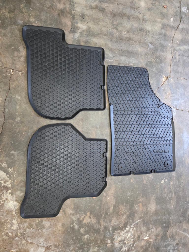 Rubberen automatten voor VW Golf, Ophalen of Verzenden, Gebruikt