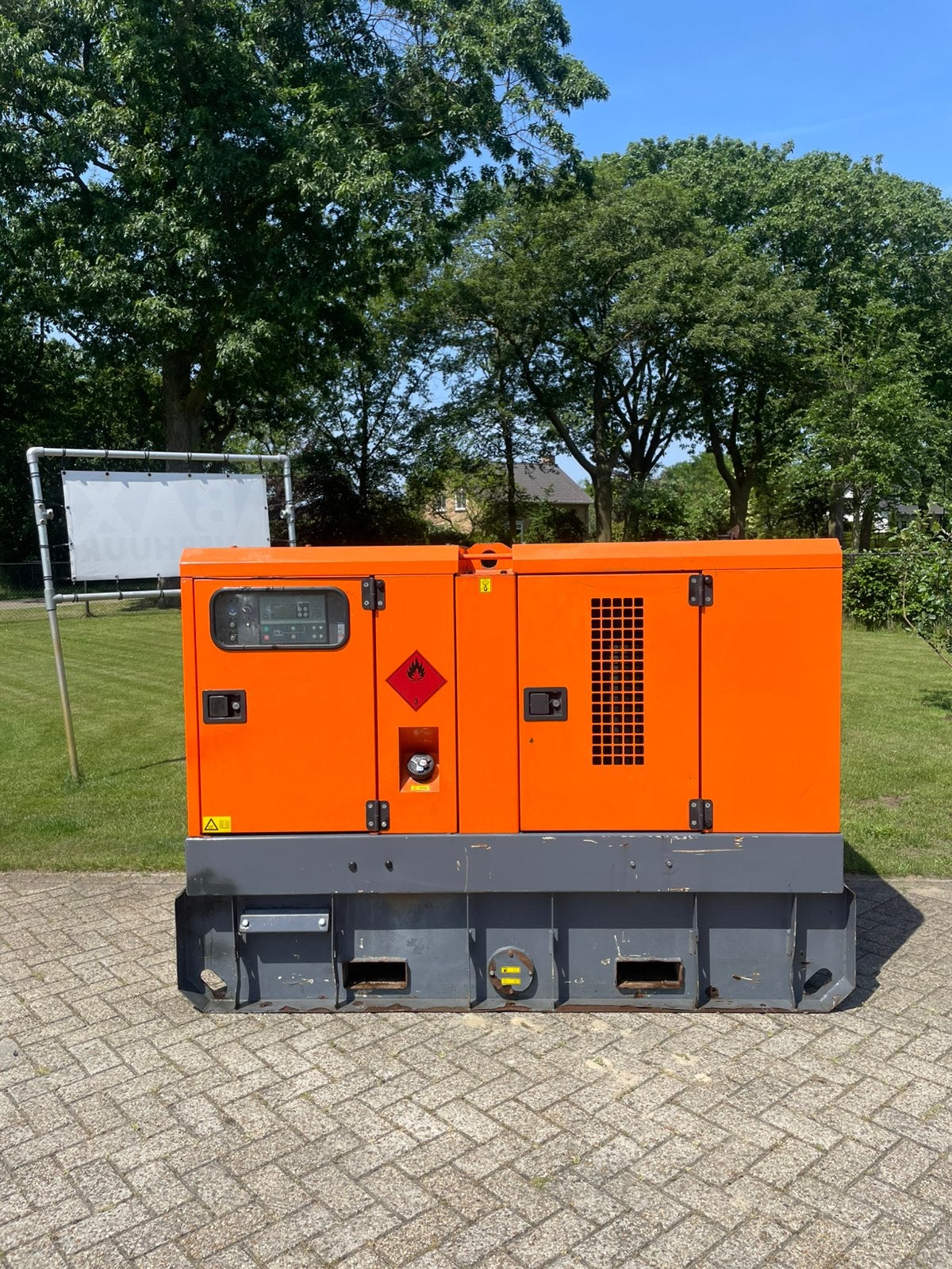 Atlas copco Qas 60 perkins 60kva generator, Ophalen