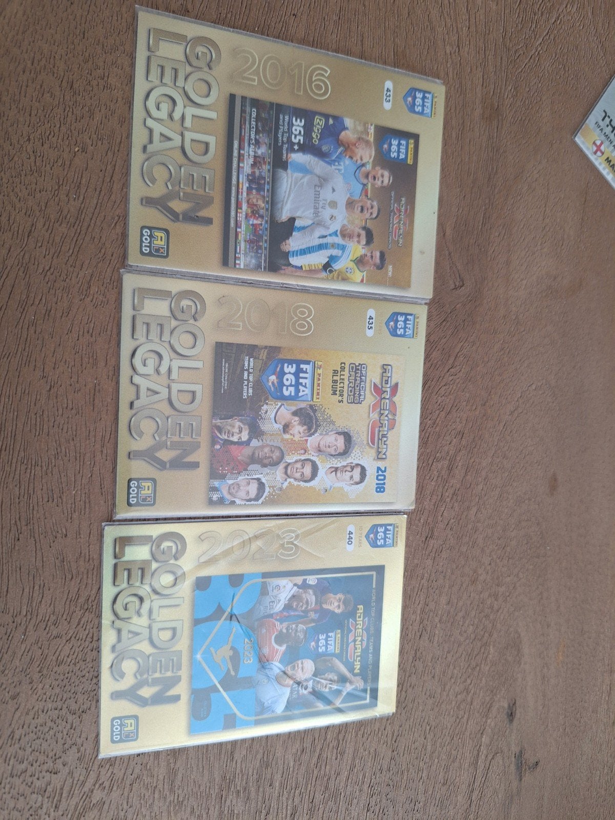 3 FIFA 365 Adrenalyn XL Golden Legacy kaarten, Ophalen of Verzenden