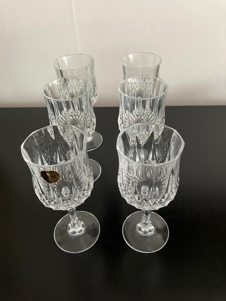 Zes mooie martini glazen, Antiek en Kunst, Ophalen of Verzenden