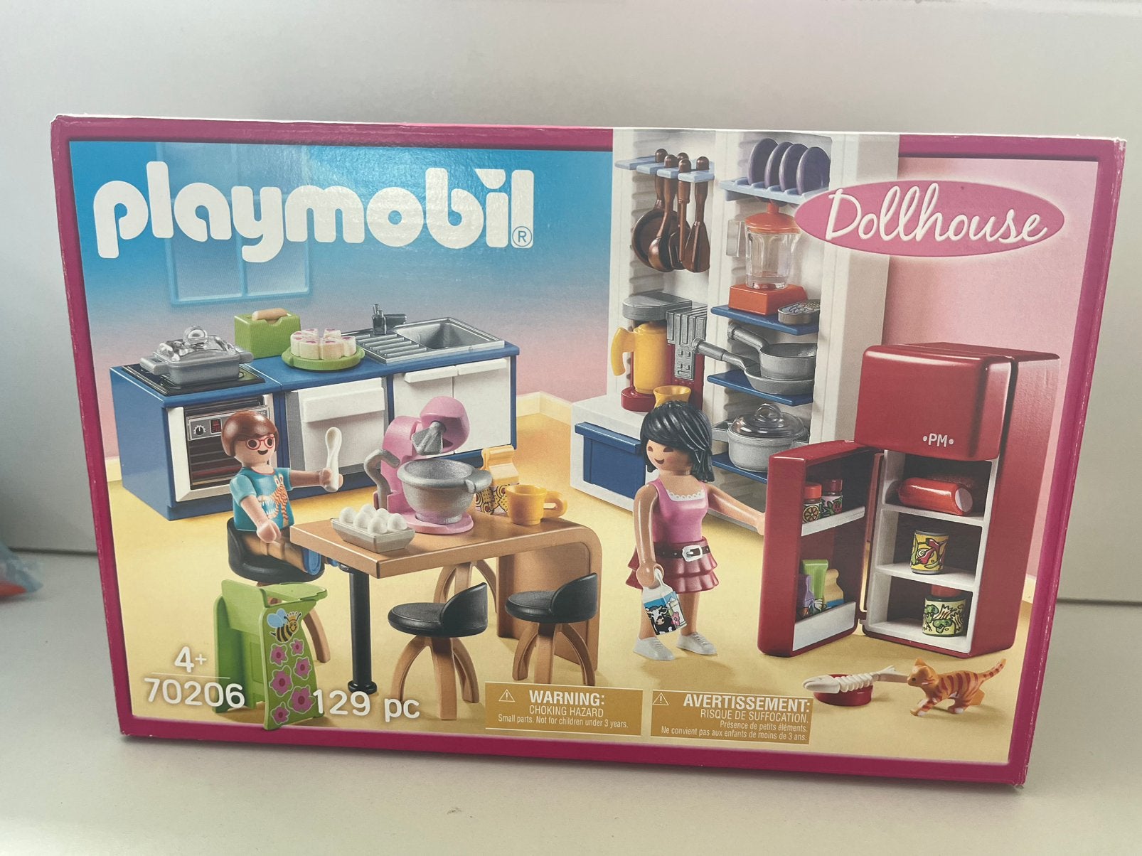 Playmobil Dollhouse Woonkamer - Complete Set 70206, Ophalen of Verzenden, Zo goed als nieuw, Complete set