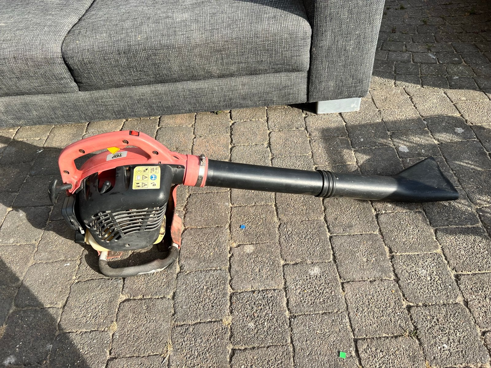 TOP GARDEN Benzine Bladblazer BB-32 - Krachtig en Betrouwbaa, Ophalen, Gebruikt, Benzine, Handgedragen