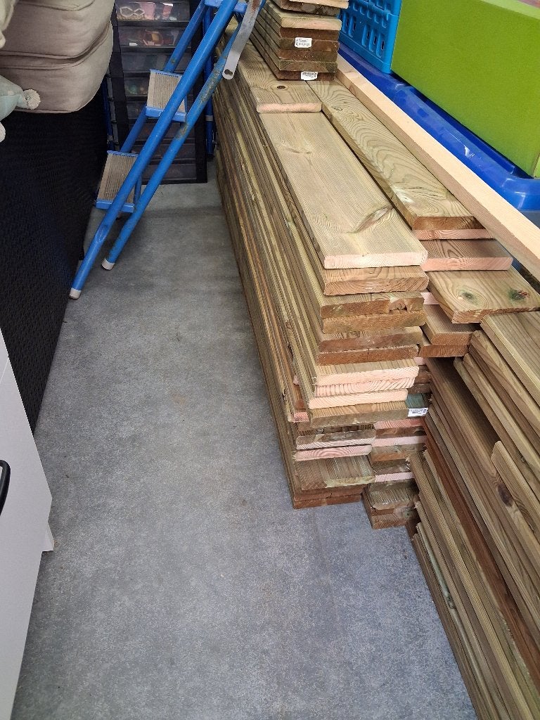 Houten planken grenen geinpregneerd 1.60 m., Doe-het-zelf en Verbouw, Hout en Planken, Minder dan 25 mm, Grenen, Nieuw, Plank