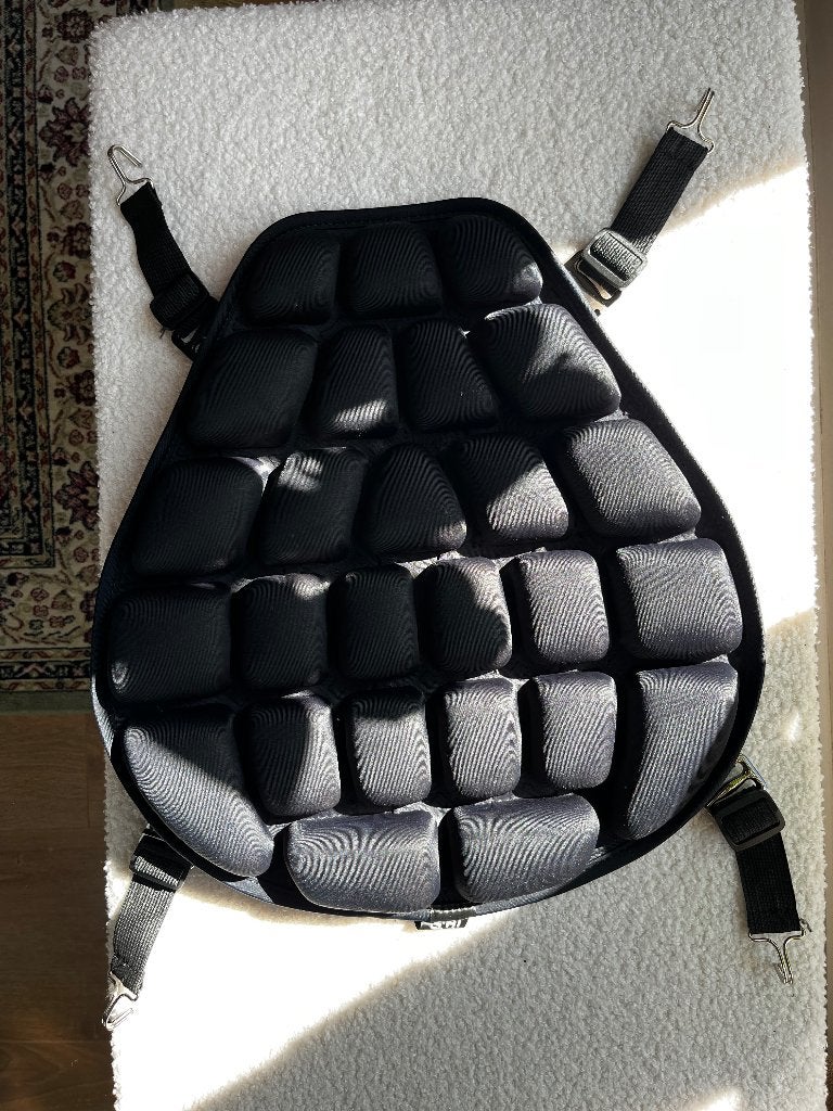 Comfortabel Motorfiets Luchtkussen - Lycra/Nylon, Ophalen, Zo goed als nieuw