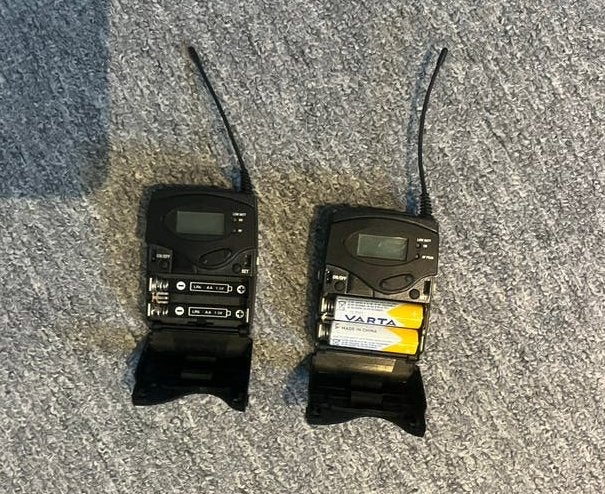 Sennheiser Sk100 G3 microfoon zenders, Muziek en Instrumenten, Microfoons, Ophalen of Verzenden, Gebruikt, Overige typen, Draadloos