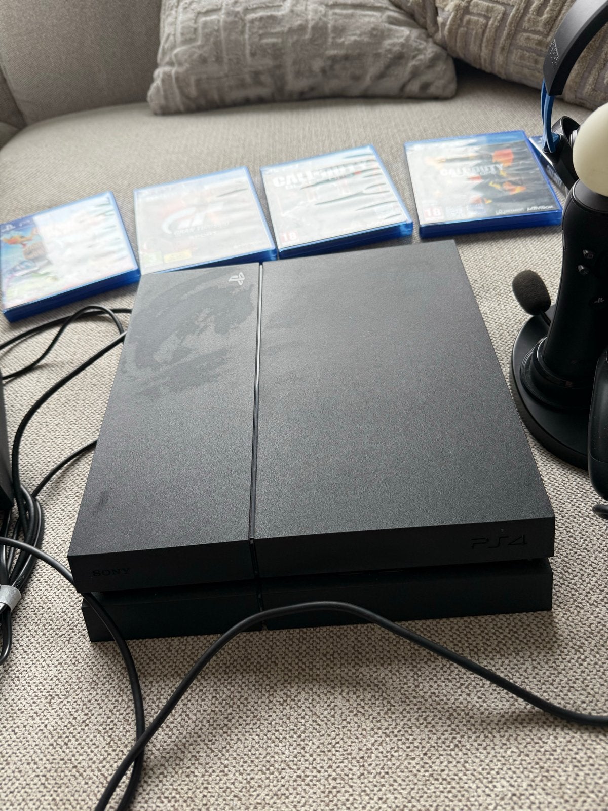 PlayStation 4 Slim met VR-headset, controllers en games, Ophalen of Verzenden, Met 3 controllers of meer, Slim, 500 GB