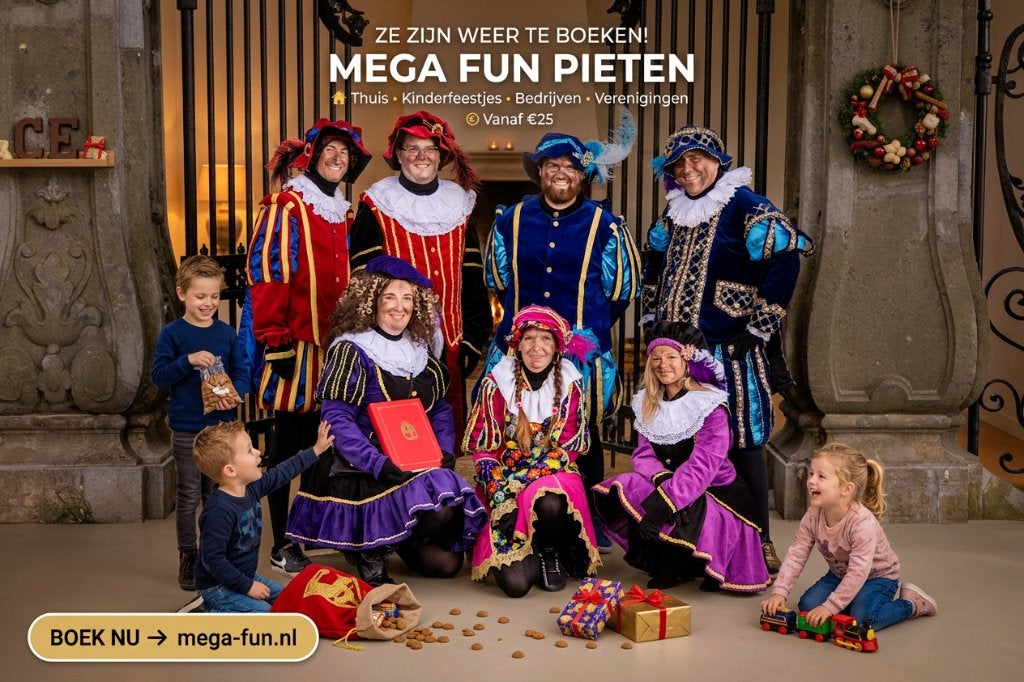 Pieten op bezoek voor het Sinterklaas feest, Diversen, Ophalen, Nieuw