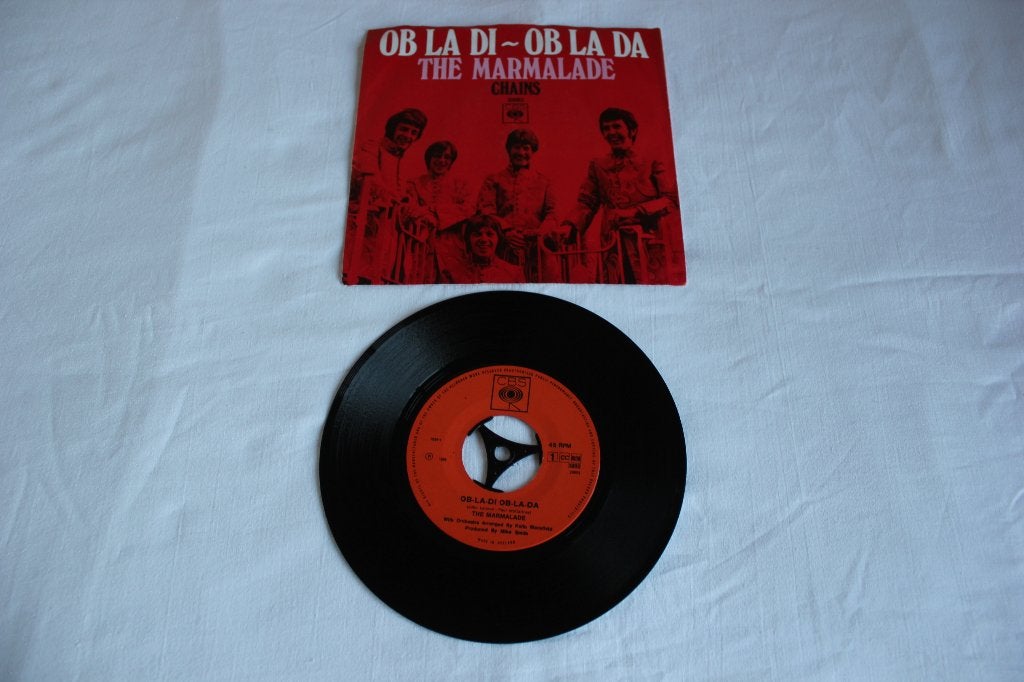 the marmalade - ob la di - ob la da, Ophalen of Verzenden, Zo goed als nieuw, 7 inch, Pop