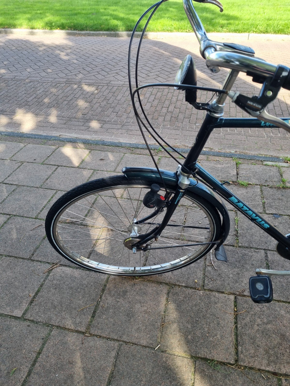 Herenfiets Batavus met nieuwe banden en versnellingen, Ophalen, Versnellingen, Batavus, 65 cm of meer