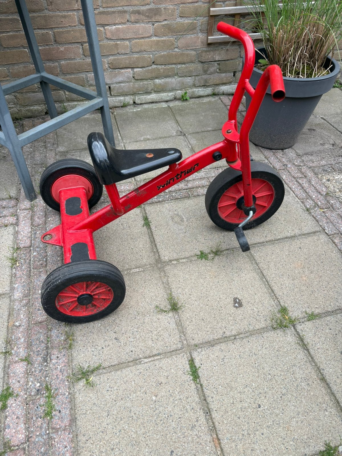 Winther driewieler, Ophalen, Gebruikt