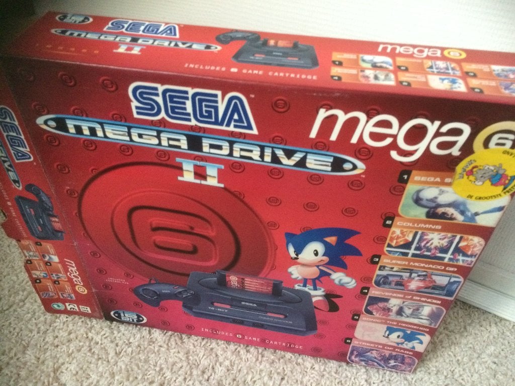 Sega spelcomputer, Ophalen, Zo goed als nieuw, Met 1 controller, Mega Drive