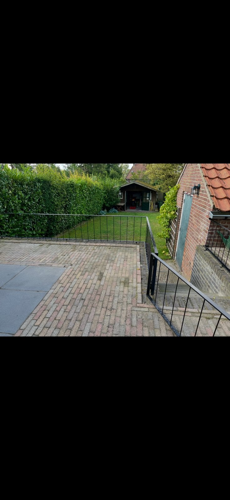 Ijzeren tuinhek., Ophalen, Gebruikt, IJzer, Sierhekwerk