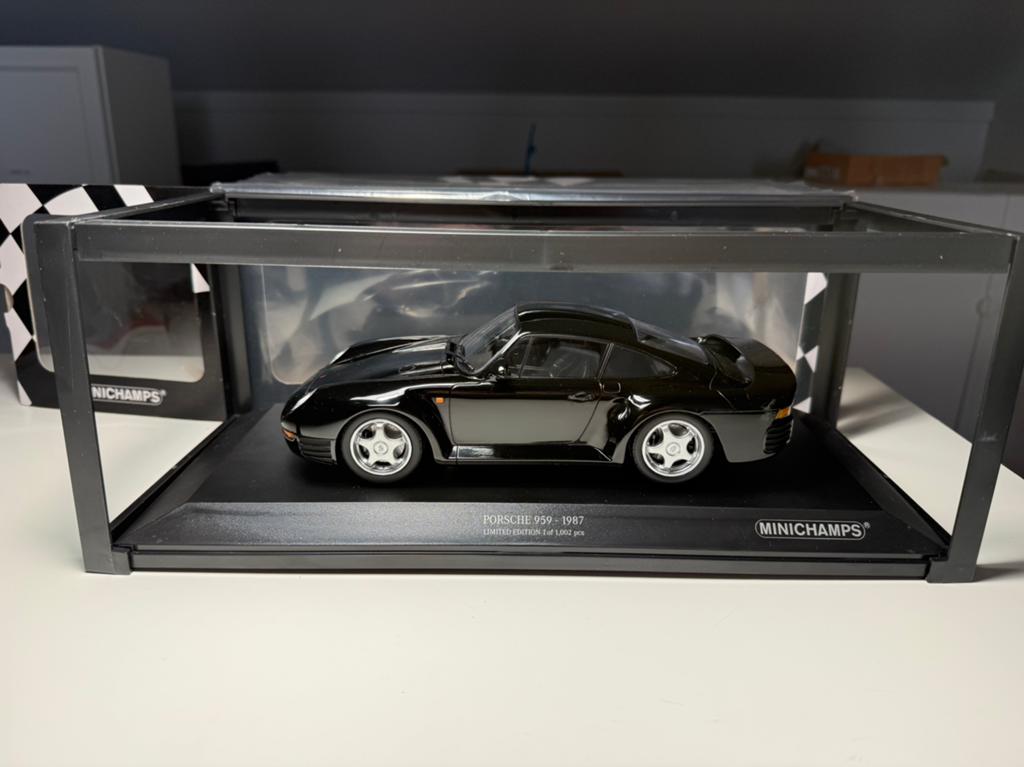 MiniChamps - Porsche 959 - Schaal 1:18, Hobby en Vrije tijd, Modelauto's | 1:18, Verzenden, Nieuw, Auto, MiniChamps