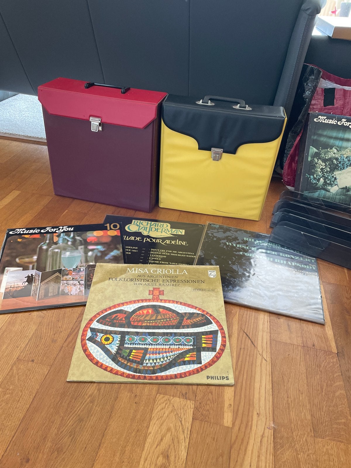 LP’s. Klassiek 200 st. en opbergkoffers - Diverse artiesten, Cd's en Dvd's, Vinyl | Overige Vinyl, Gebruikt, Ophalen of Verzenden